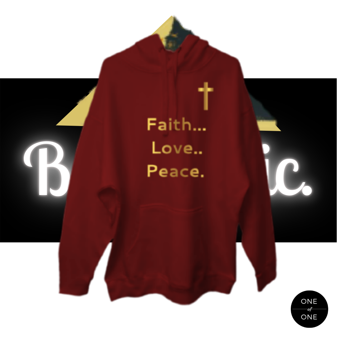 Faith Love Peace | Hoodie