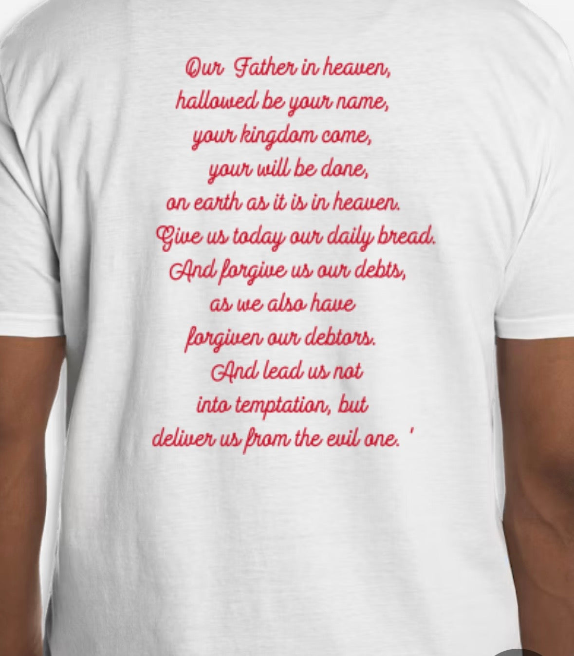 Lords Prayer Tee