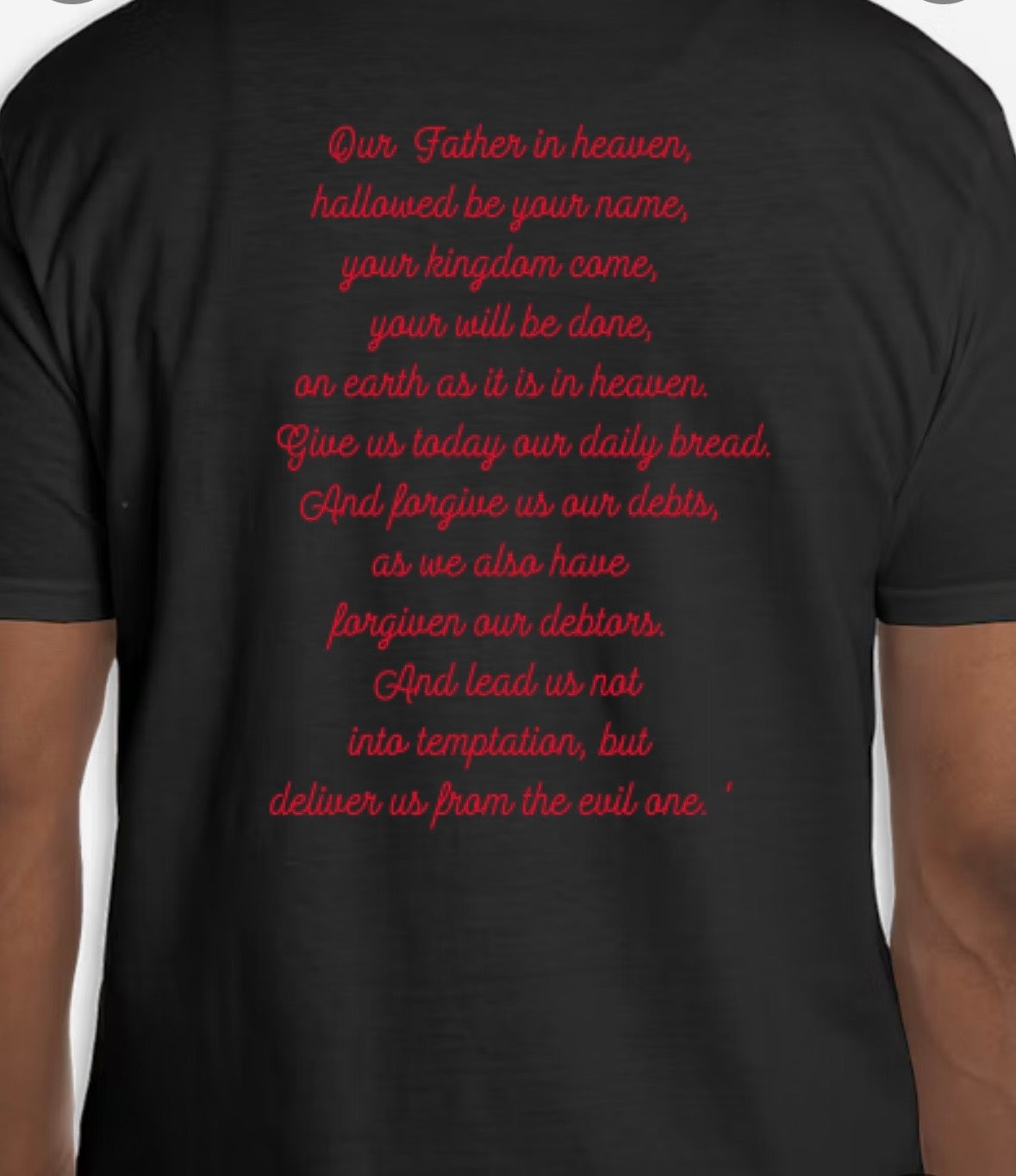 Lords Prayer Tee